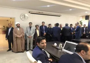 دیدار نوروزی دکتر صومی رئیس دانشگاه علوم پزشکی تبریز واعضای هیئت رئیسه دانشگاه