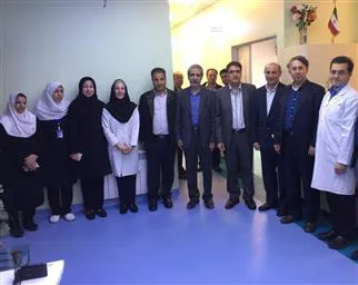 بخش جدید اکوکاردیوگرافی مرکز آموزشی درمانی قلب شهید مدنی افتتاح شد.