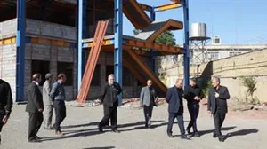 بازدید رئیس دانشگاه علوم پزشکی تبریز از پروژه های بهداشتی و درمانی میانه 