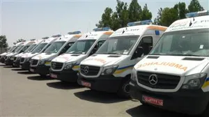 نوسازی ناوگان اورژانس 115 شهرستان