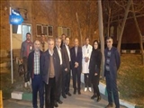 همزمان با روز زن بخشهاي زنان بيمارستان رازي مورد بازديد رئيس دانشگاه و همراهان قرار گرفت.